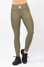 Pocket Rib Tights - Olive
