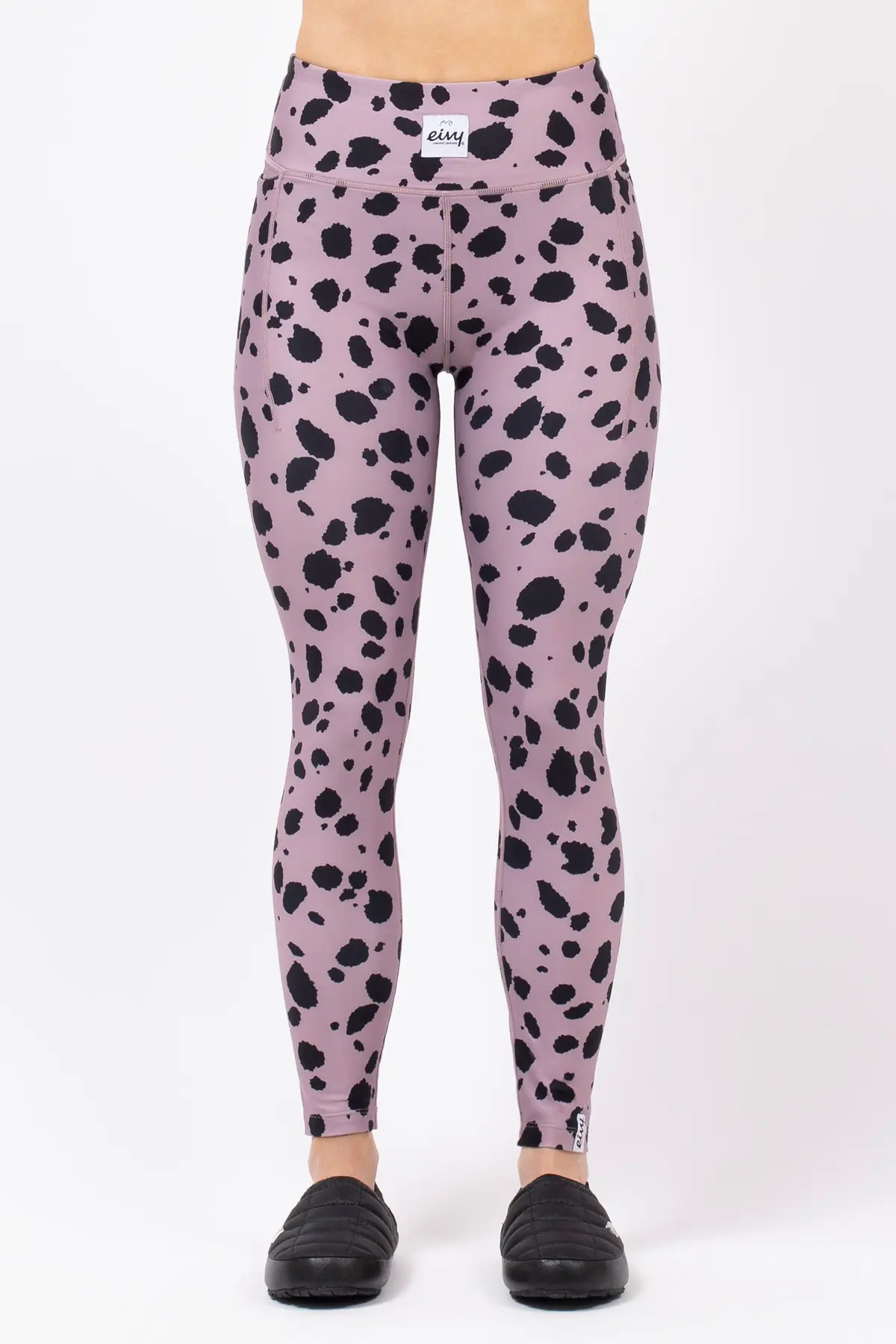 Pocket Tights - Woodrose Cheetah