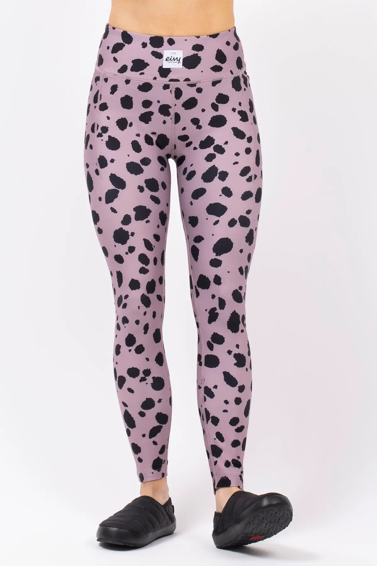 Pocket Tights - Woodrose Cheetah