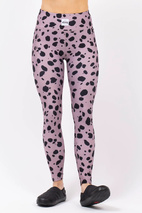 Pocket Tights - Woodrose Cheetah | XS