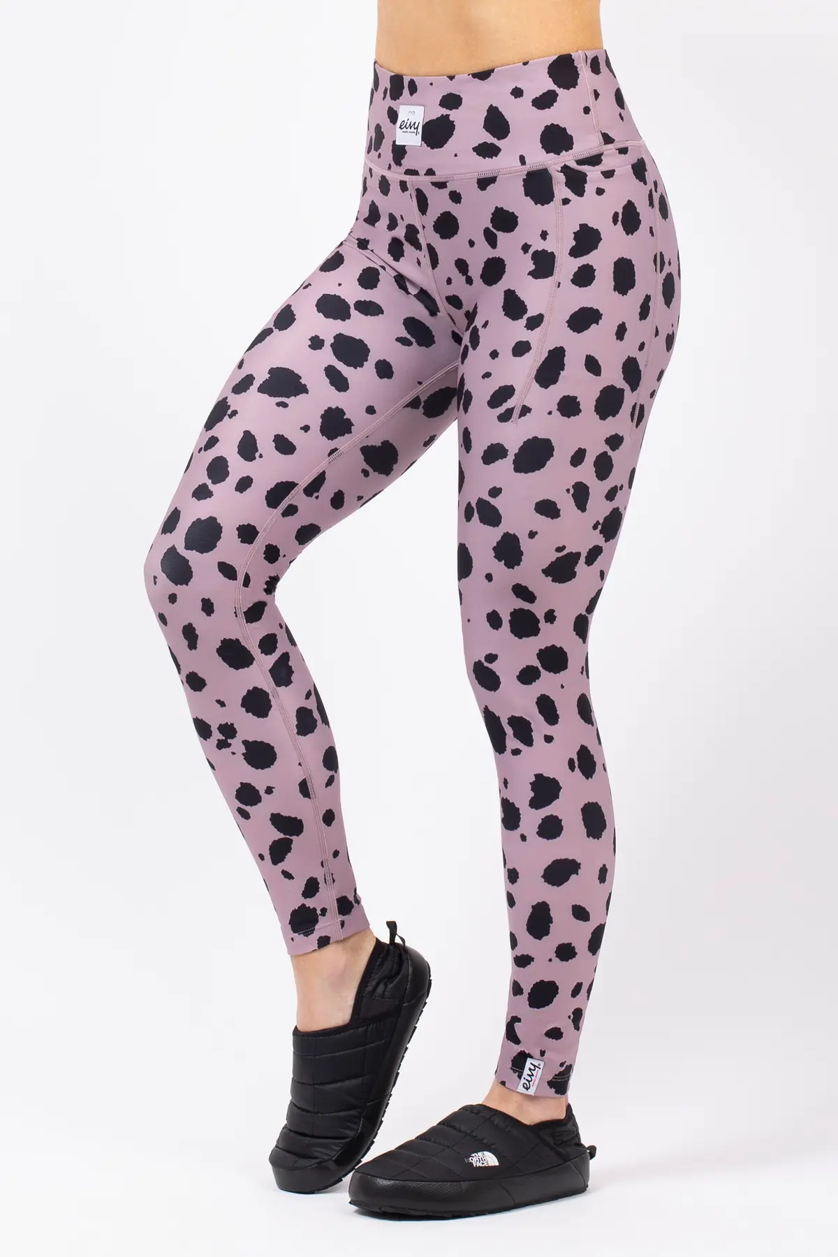 Pocket Tights - Woodrose Cheetah | XS
