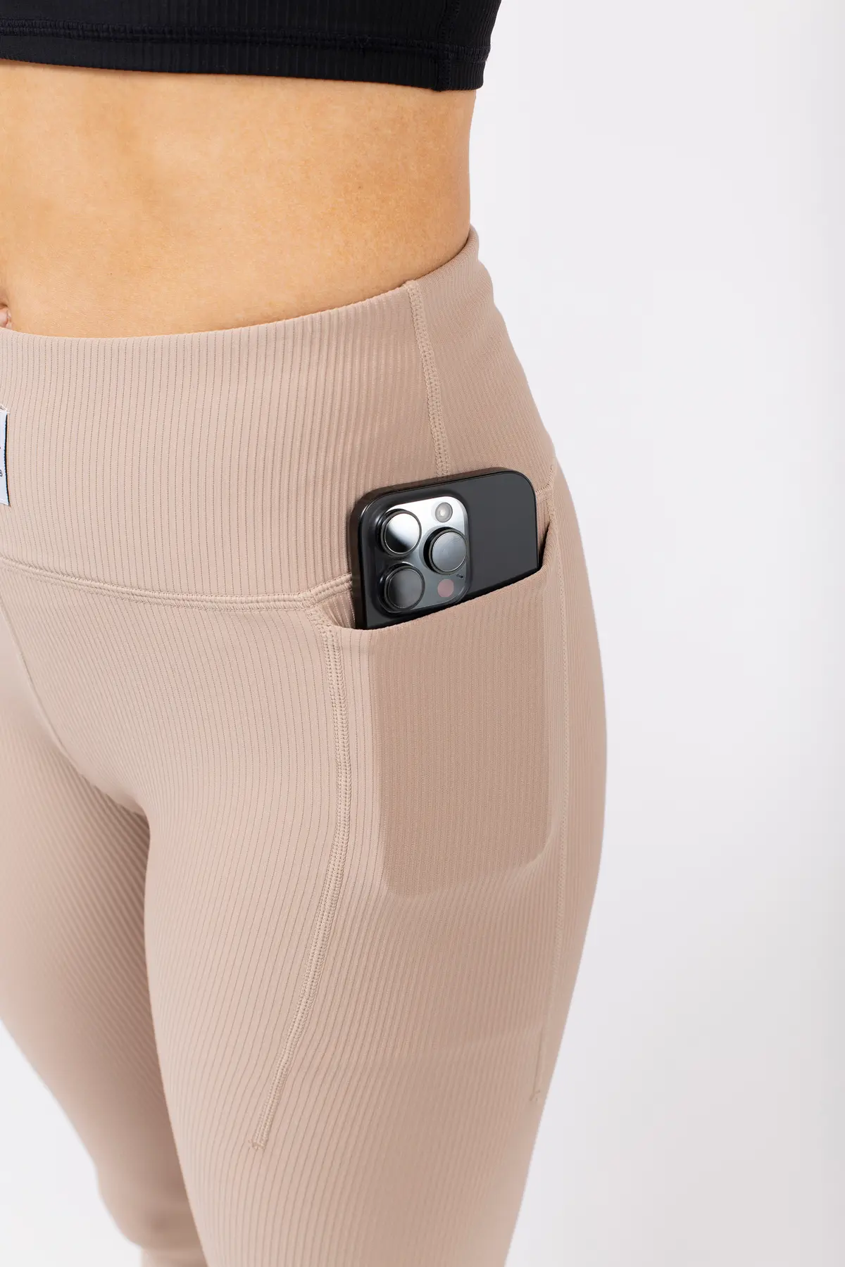 Pocket Rib Tights - Sand