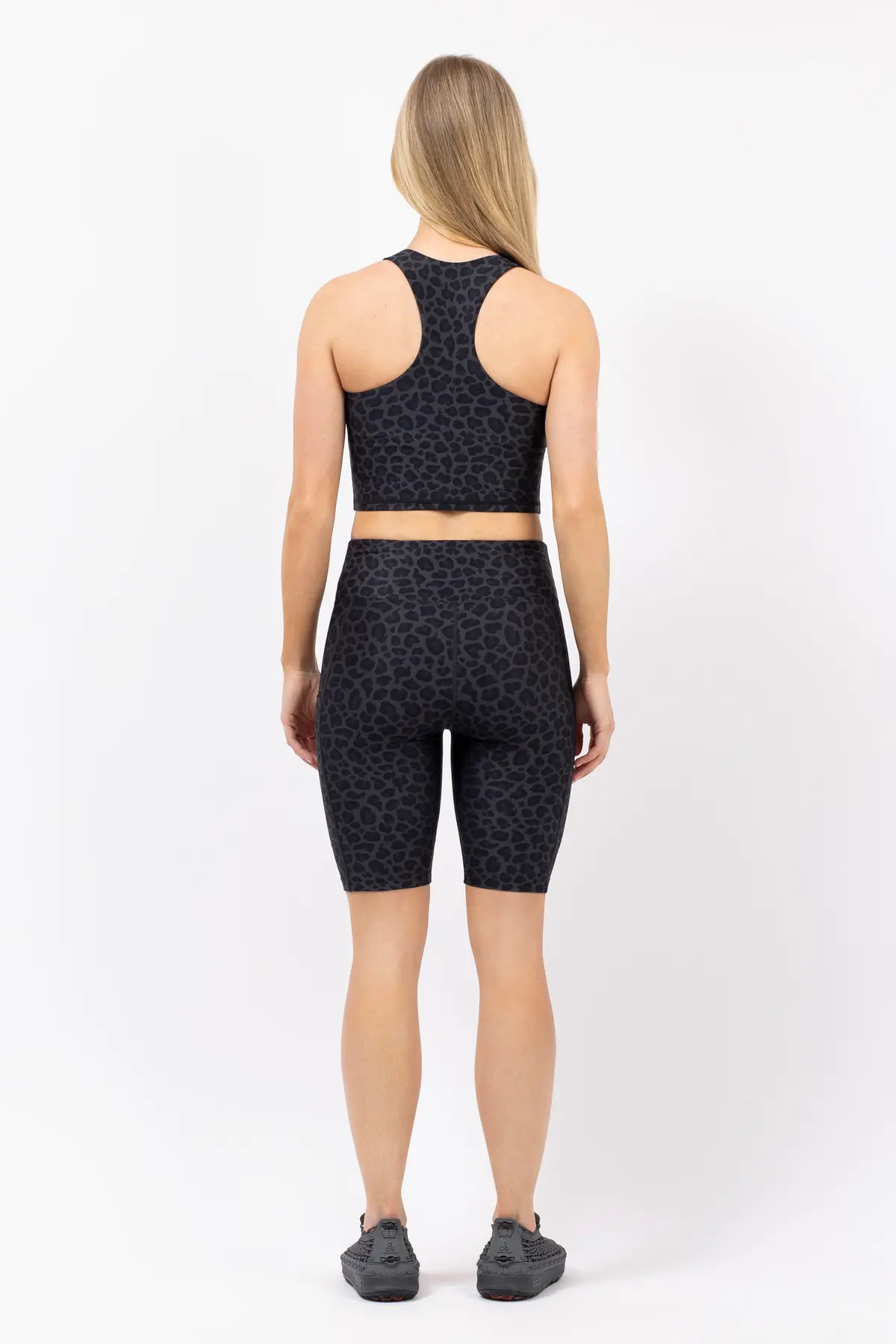 Cover Up Top - Black Leopard