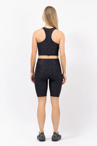 Cover Up Top - Black Leopard