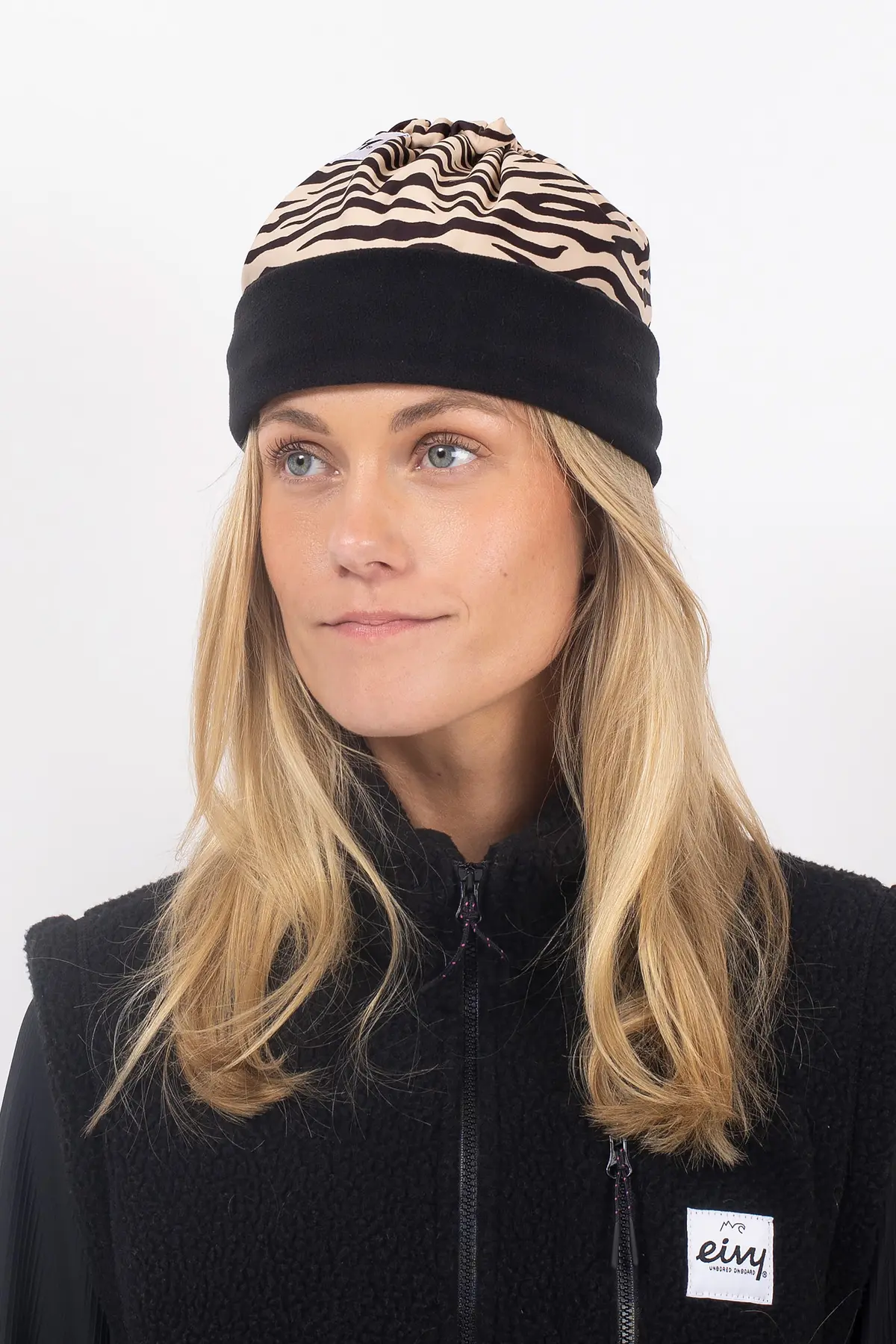 Colder Beanie Neckwarmer - Zebra | One Size