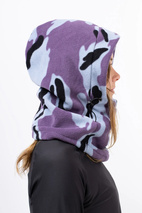 Mandy Fleece Balaclava - Purple Stray | One Size
