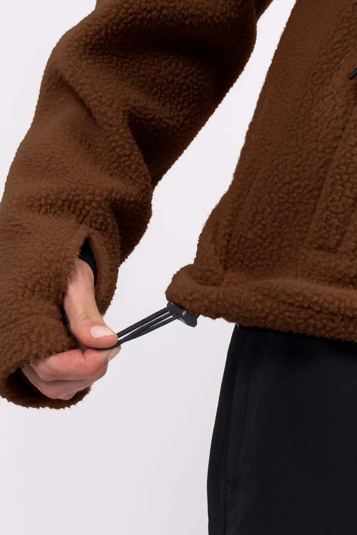 Versa Sherpa Jacket - Brown