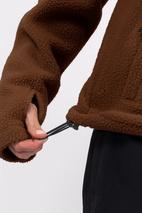 Versa Sherpa Jacket - Brown