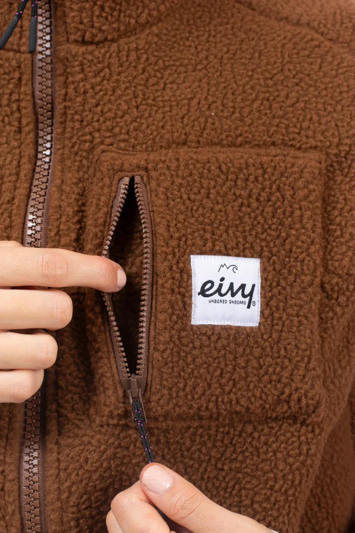 Versa Sherpa Jacket - Brown