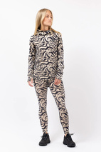 Icecold Merino Wool Top - Animal Swirl | S