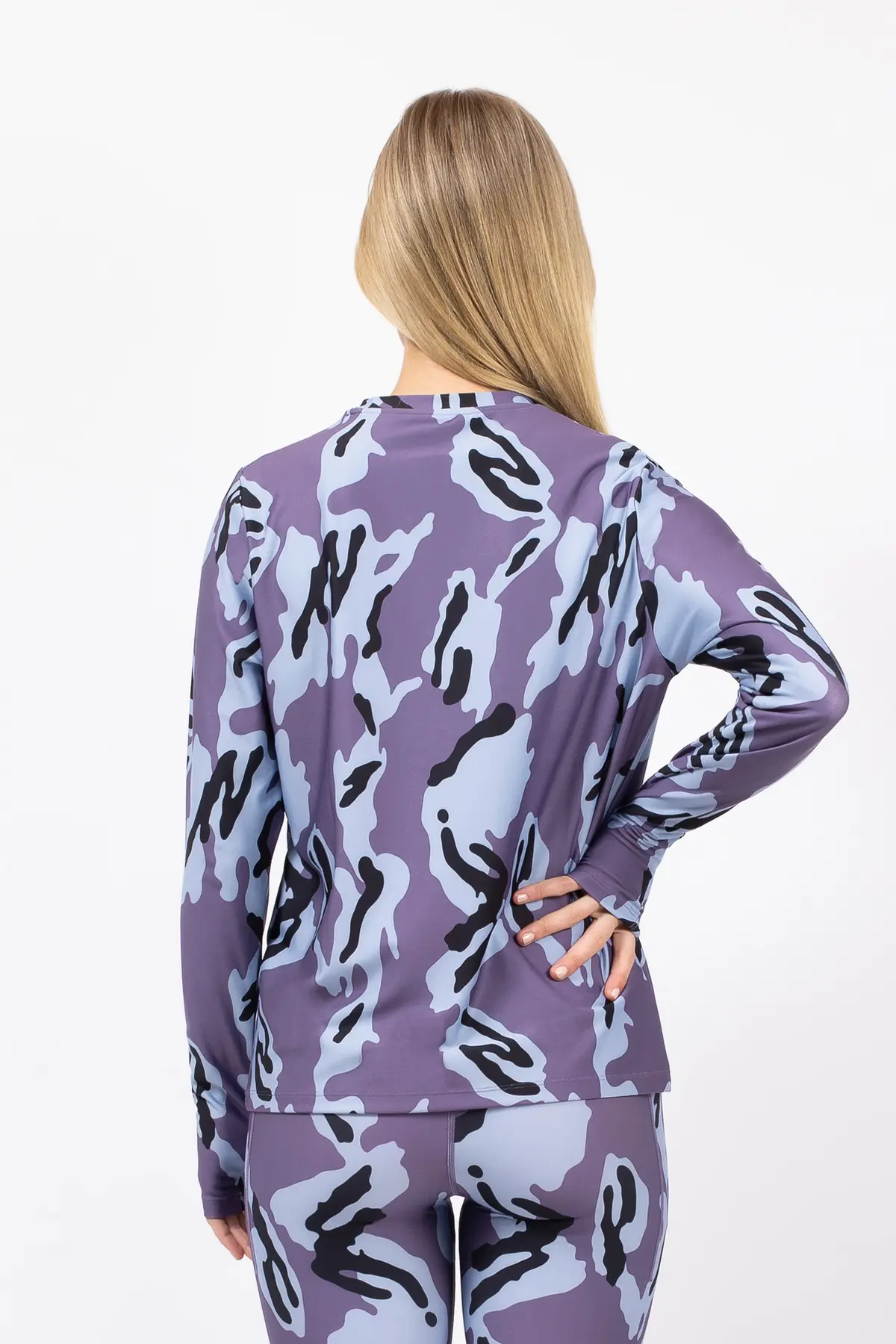 Versa Loose Fit Top - Purple Stray | XXS