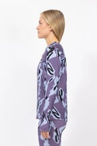 Versa Loose Fit Top - Purple Stray | XXS