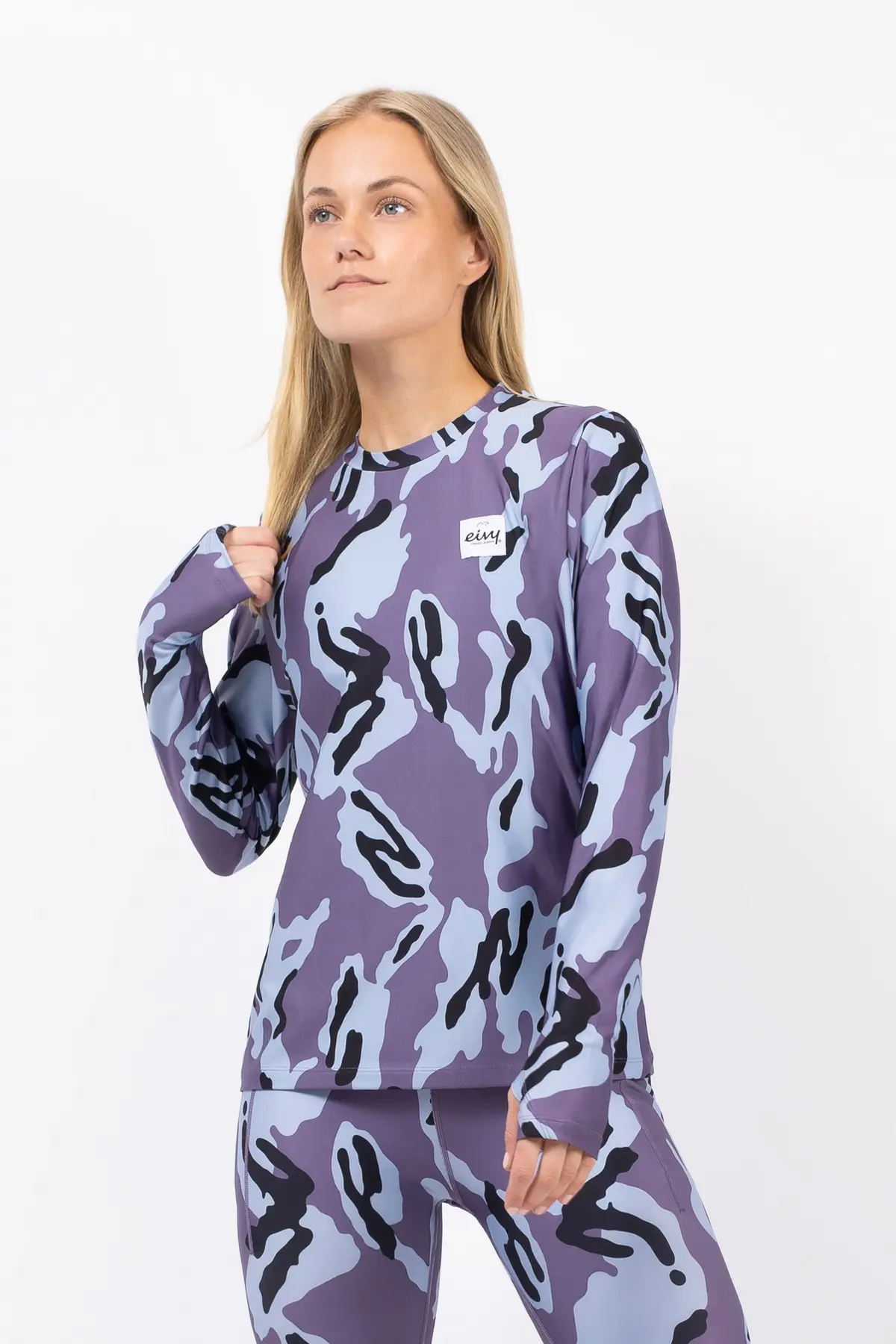 Versa Loose Fit Top - Purple Stray