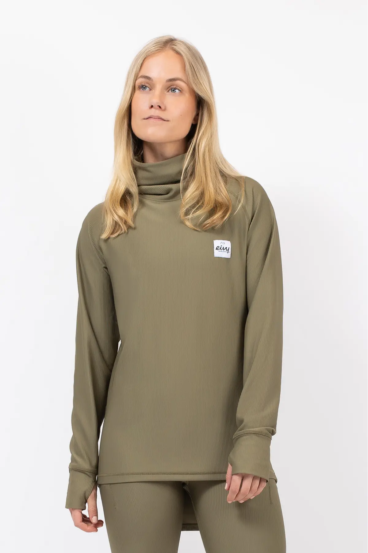 Icecold Gaiter Rib Top - Olive