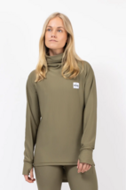 Icecold Gaiter Rib Top - Olive
