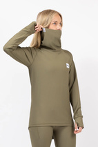 Icecold Gaiter Rib Top - Olive