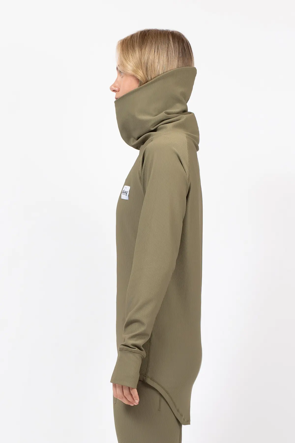 Icecold Gaiter Rib Top - Olive