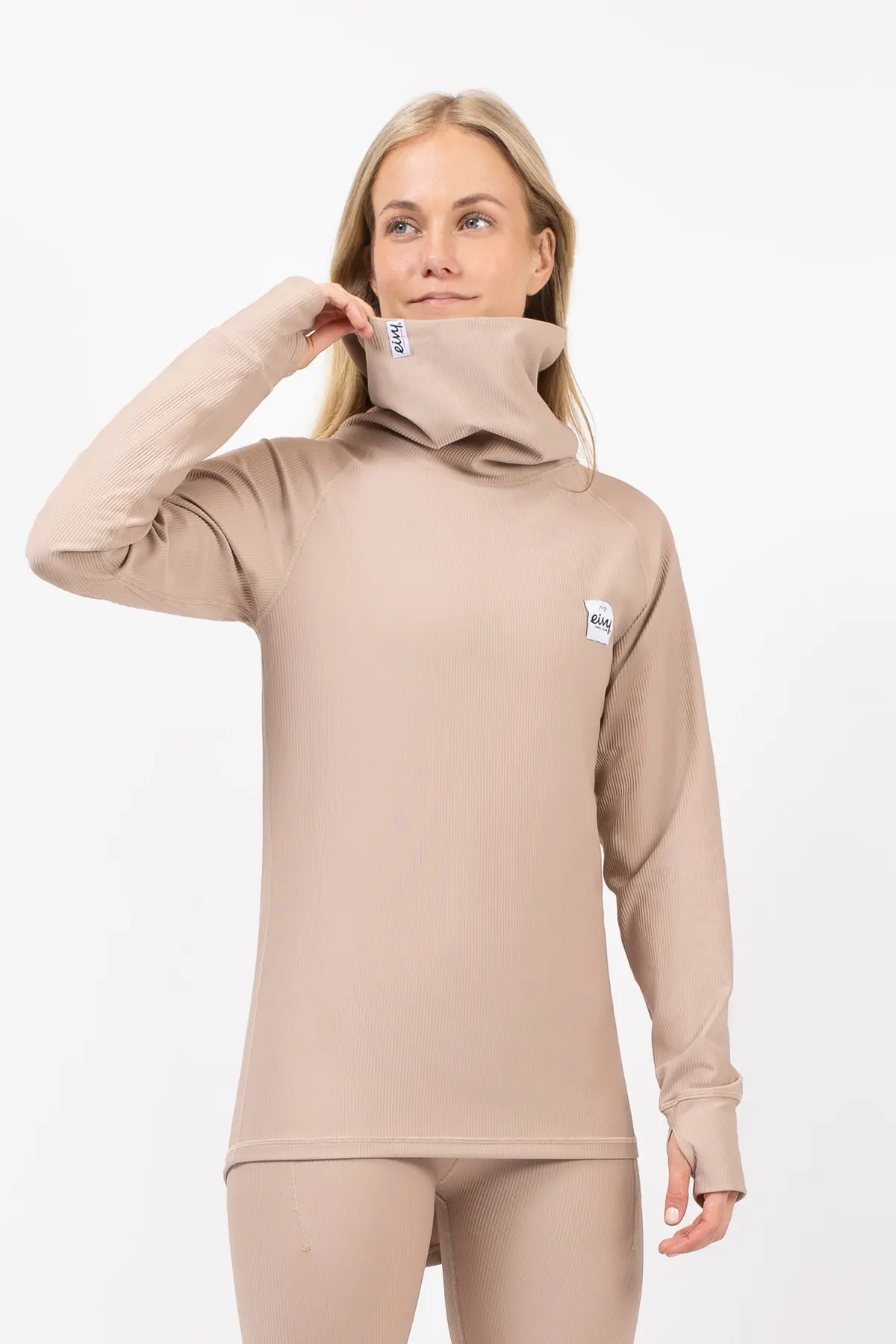 Icecold Gaiter Rib Top - Sand