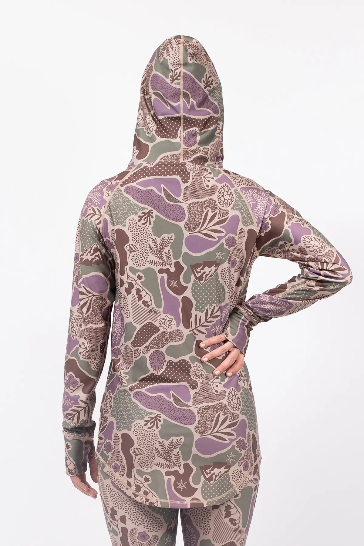 Icecold Hood Top - Forest Landscape