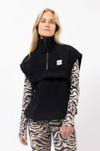 Ball Fleece Vest - Black