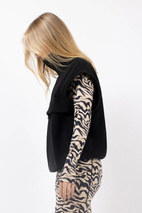 Ball Fleece Vest - Black