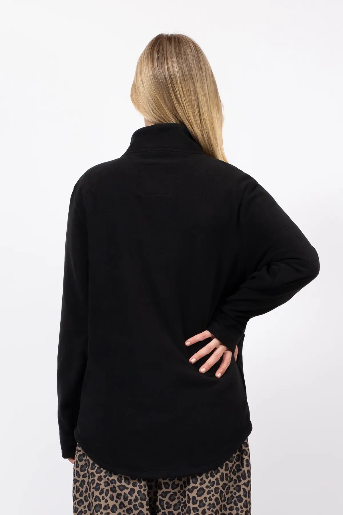 Techlight Halfzip Fleece - Black