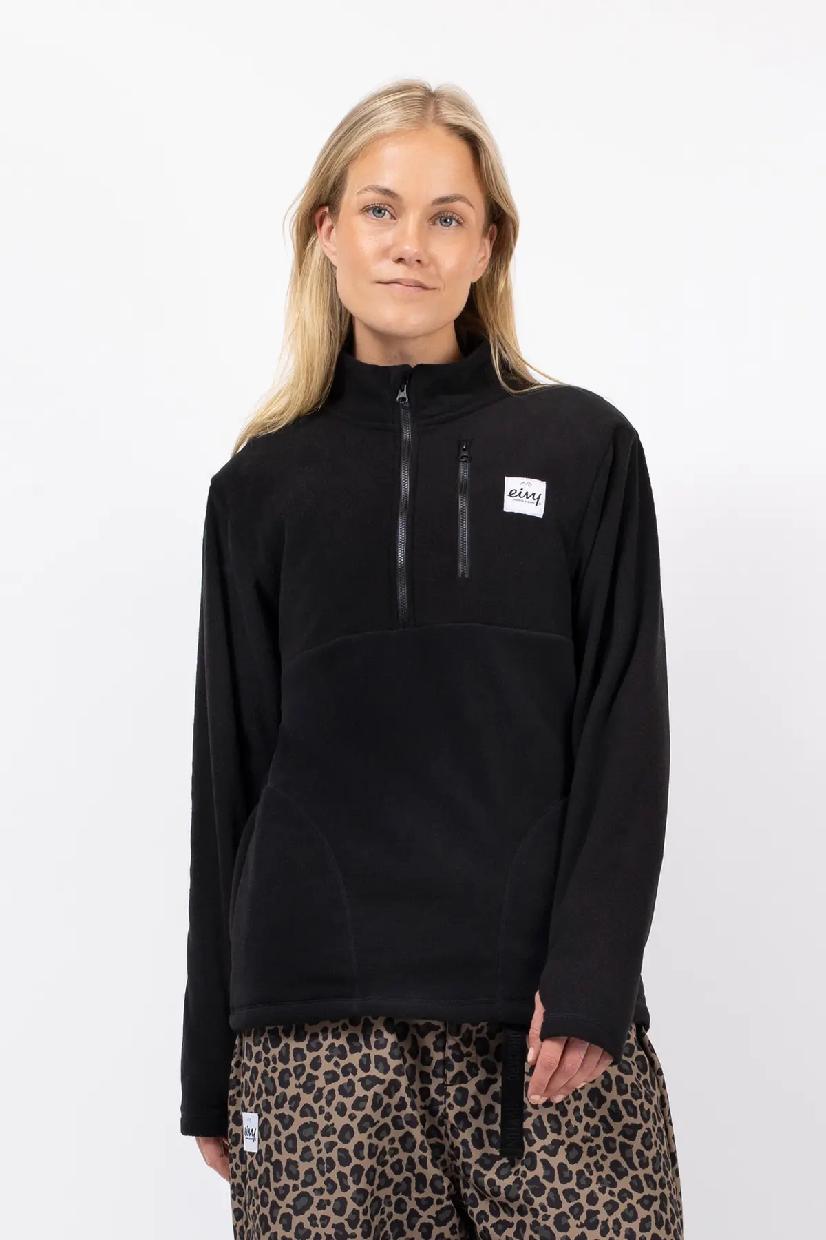 Techlight Halfzip Fleece - Black