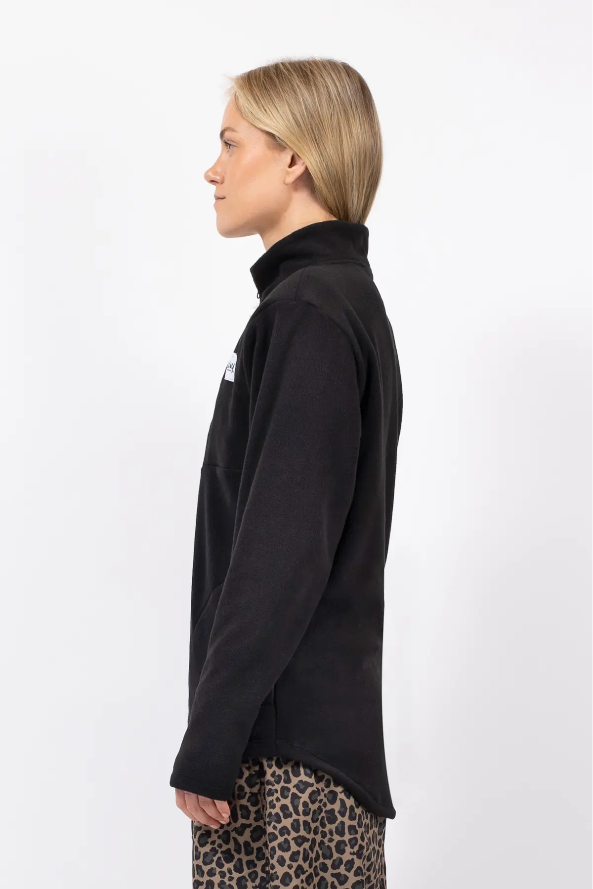 Techlight Halfzip Fleece - Black