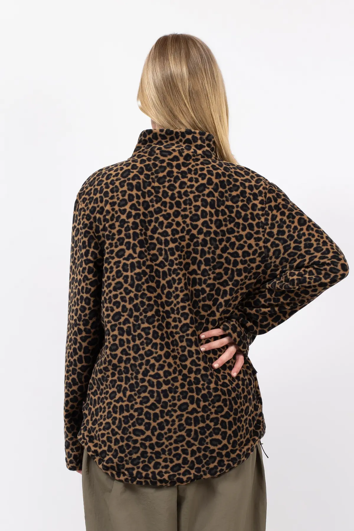 Techlight Halfzip Fleece - Leopard