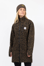 Versa Sherpa Coat - Leopard