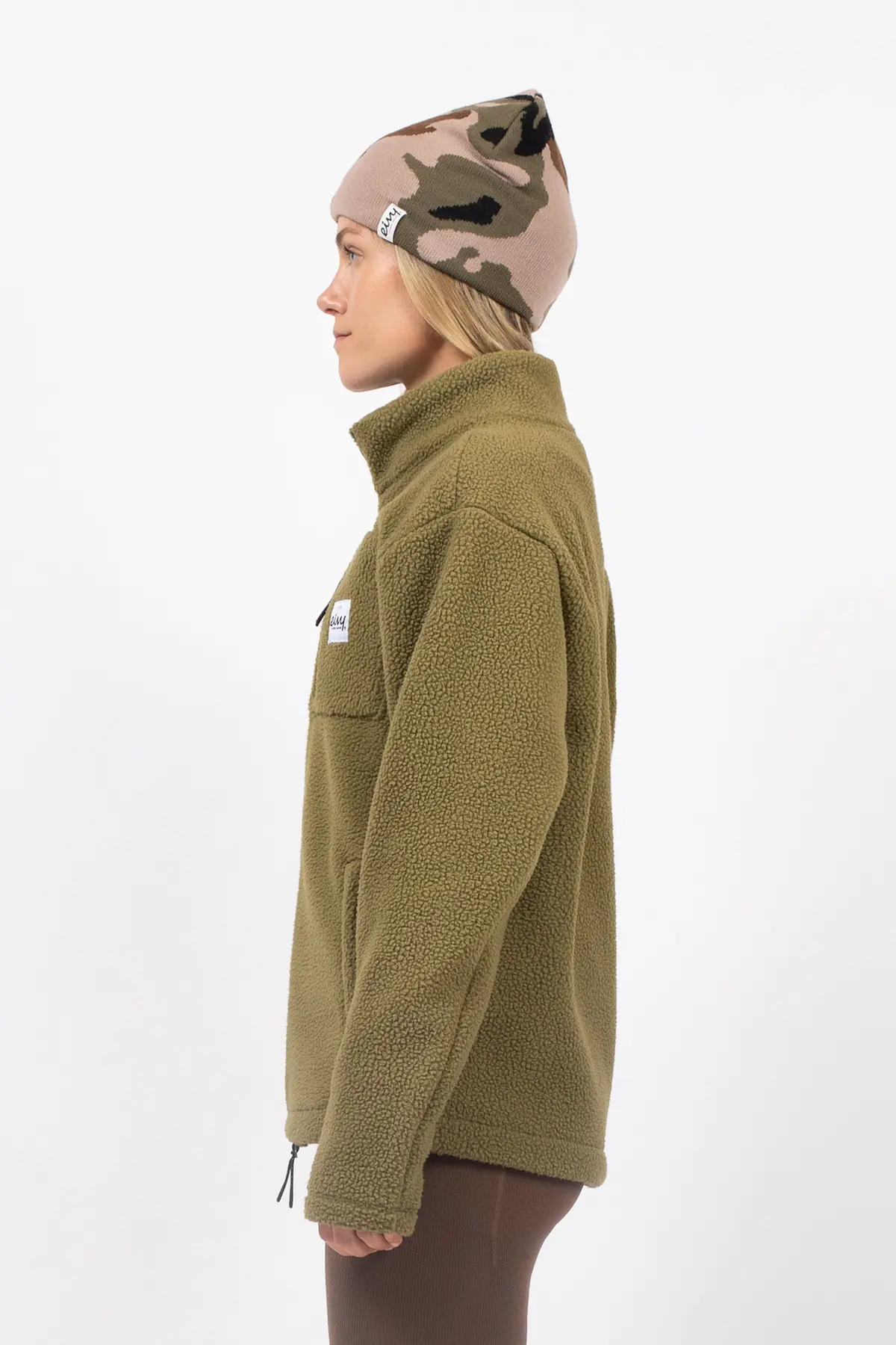 Versa Sherpa Jacket - Olive