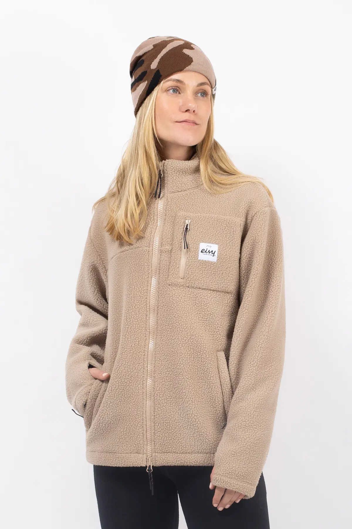 Versa Sherpa Jacket - Sand