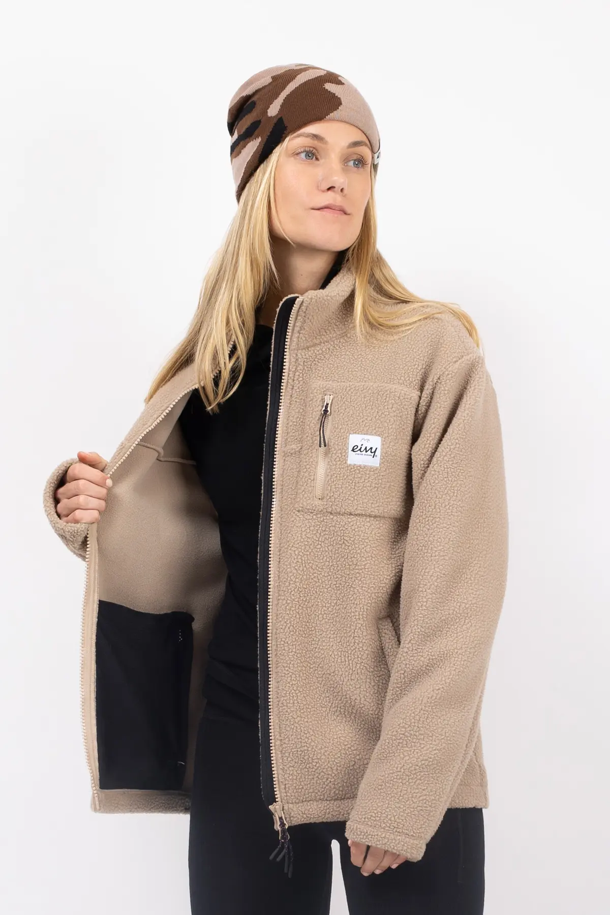 Versa Sherpa Jacket - Sand