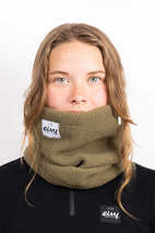 Beanie Sherpa Neckwarmer - Olive | One Size
