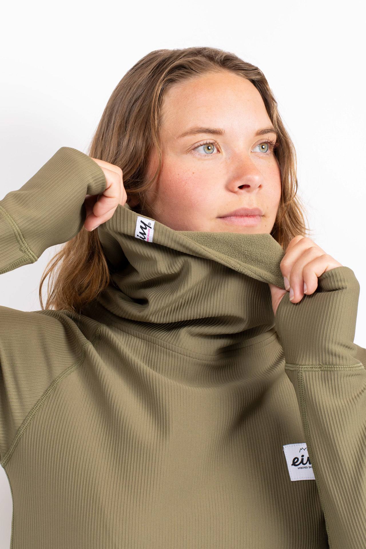 Icecold Gaiter Rib Top - Olive