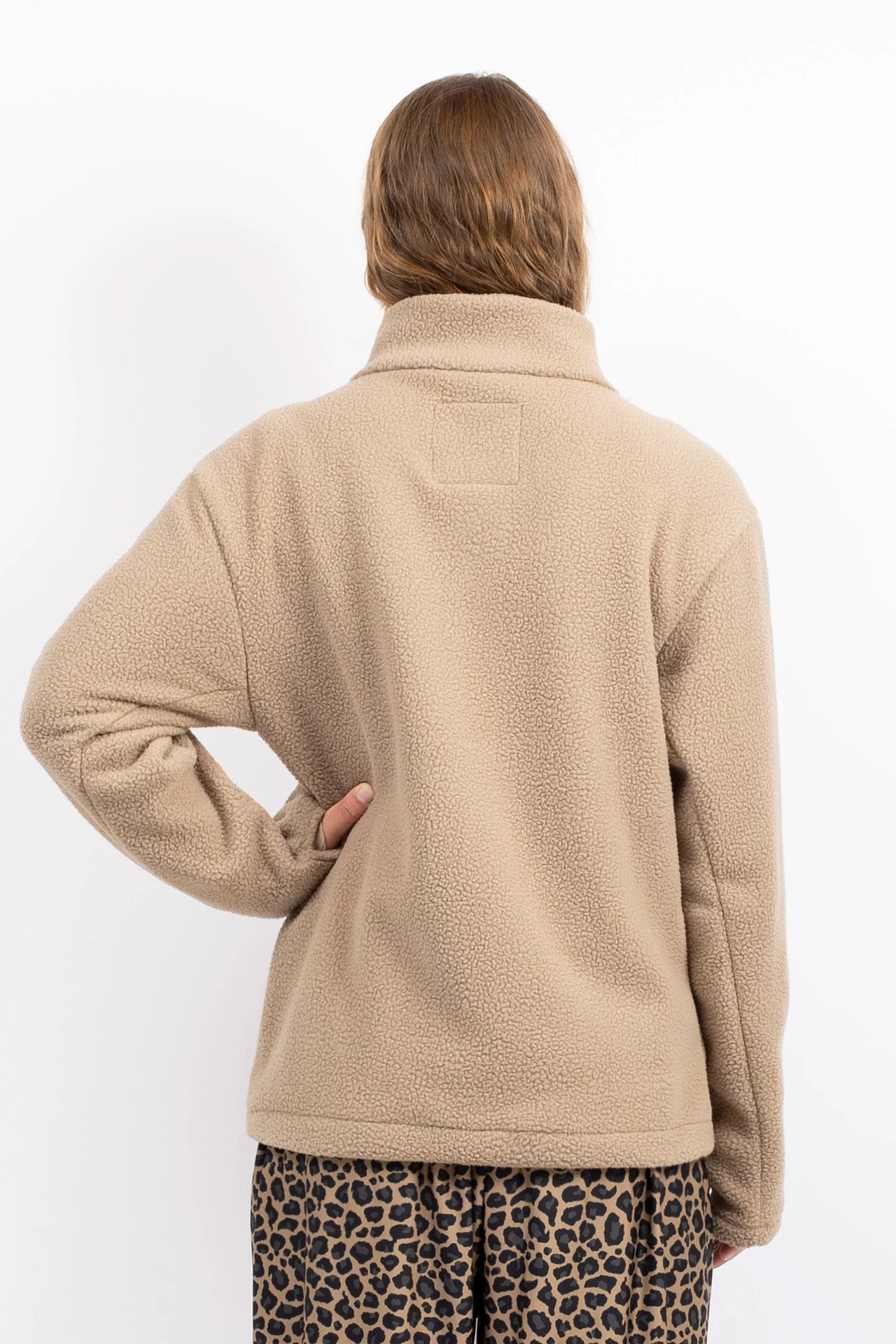 Versa Sherpa Jacket - Sand
