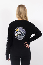 Loose Fit MX Merino Wool Rib Top - Black