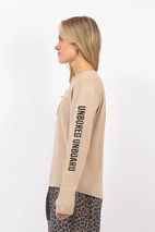 Loose Fit MX Merino Wool Rib Top - Sand