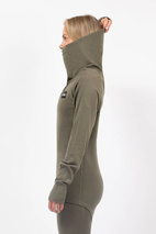 Icecold Merino Wool Gaiter Rib Top - Olive