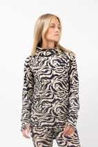 Icecold Merino Wool Top - Animal Swirl