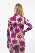 Journey Merino Wool Top - Earth Flowers