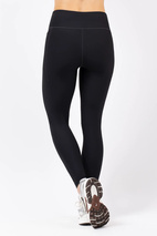 Pocket Rib Tights - Black