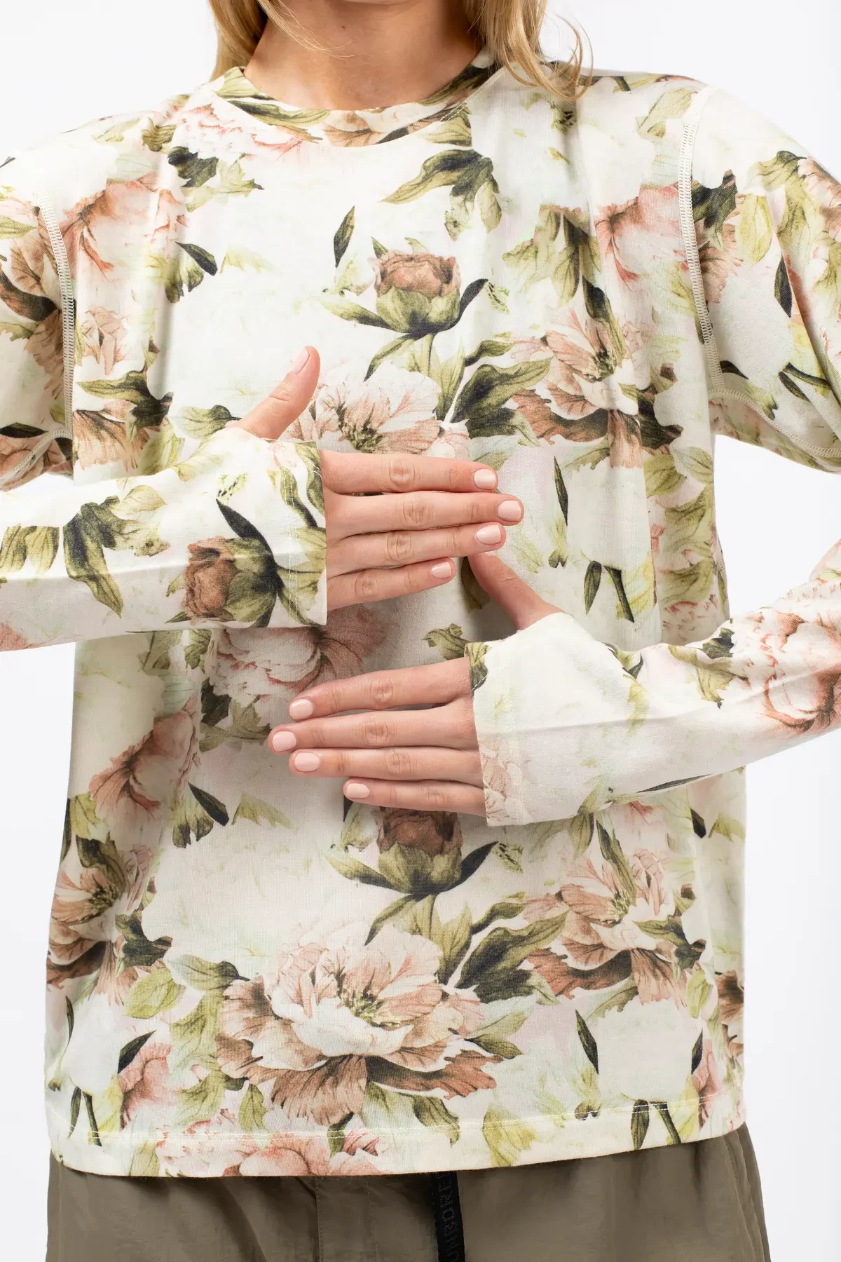 Loose Fit Merino Wool Top - Bloom