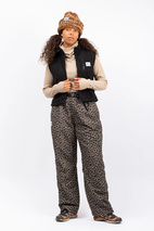 Boxy Sherpa Vest - Black