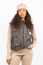 Windbreaker Utility Vest - Leopard | S