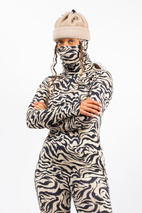 Journey Merino Wool Top - Animal Swirl