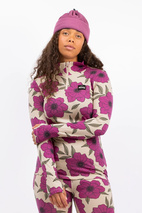 Journey Merino Wool Top - Earth Flowers