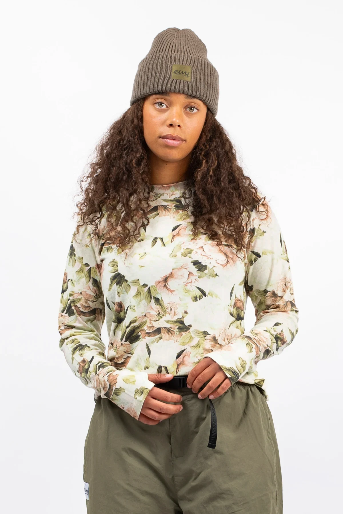 Loose Fit Merino Wool Top - Bloom