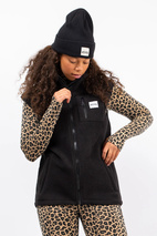 Lumberjackie Sherpa Vest - Black | S