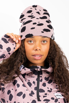 Mid Beanie - Woodrose Cheetah | One Size
